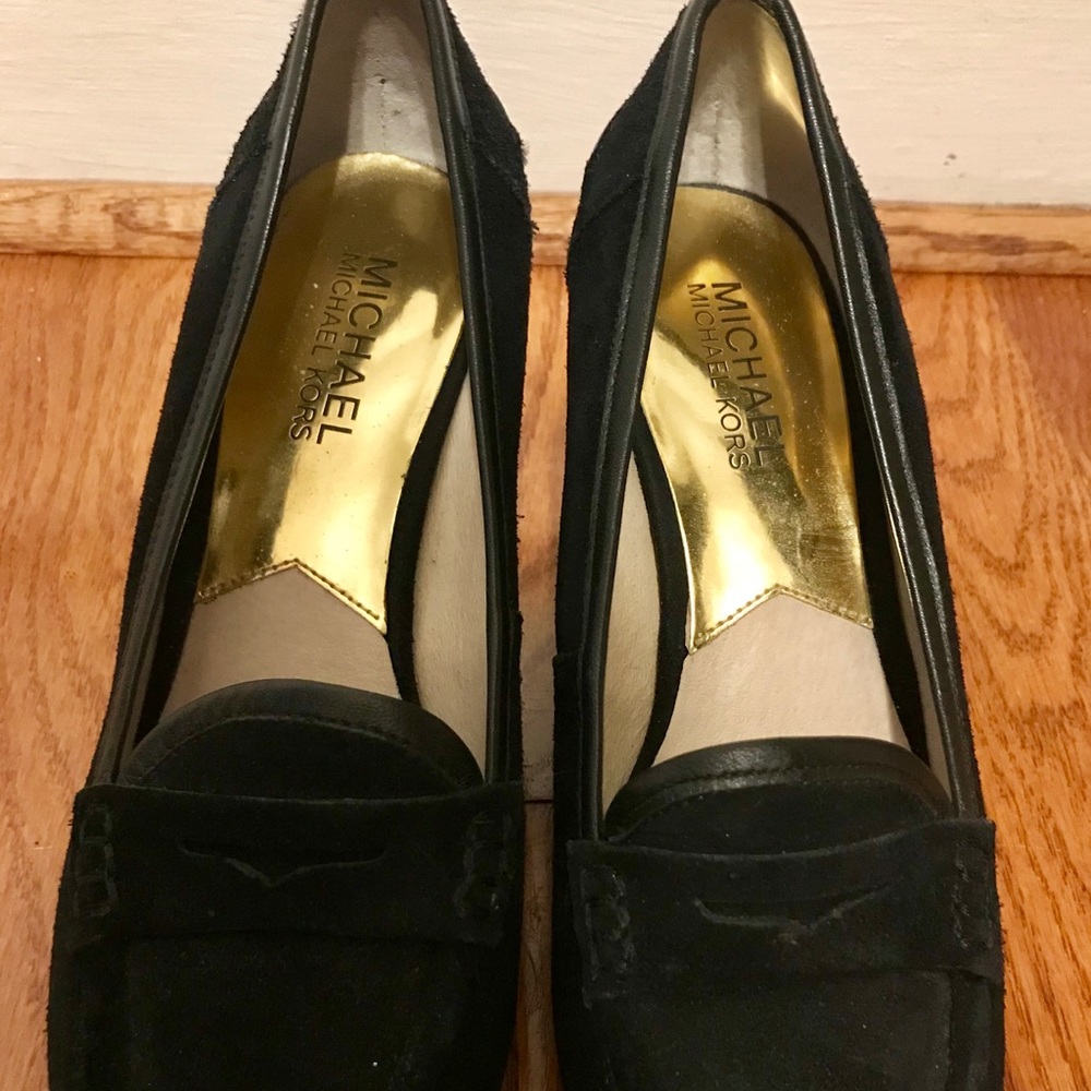 Michael Kors wedged loafers